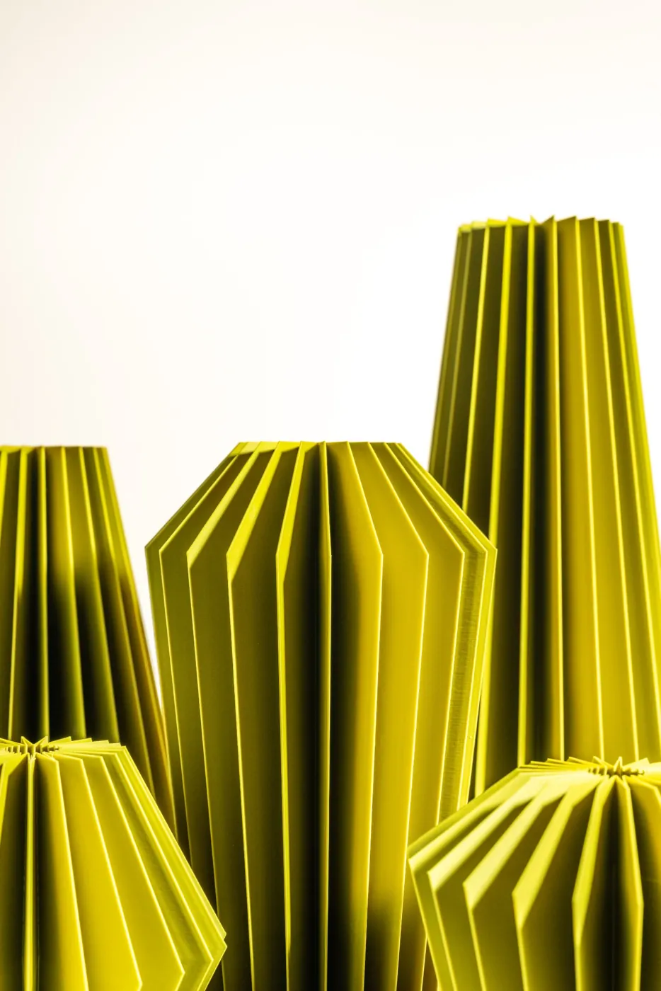 Vasi della linea Origami